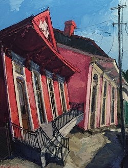 Architecture: Help Me Down 48 x 36 in. $14,950