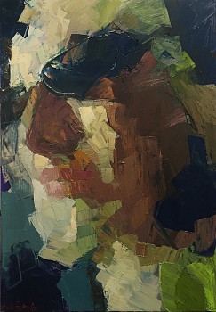 James Michalopoulos - Verginging On 39 x 27 in. $11,500
