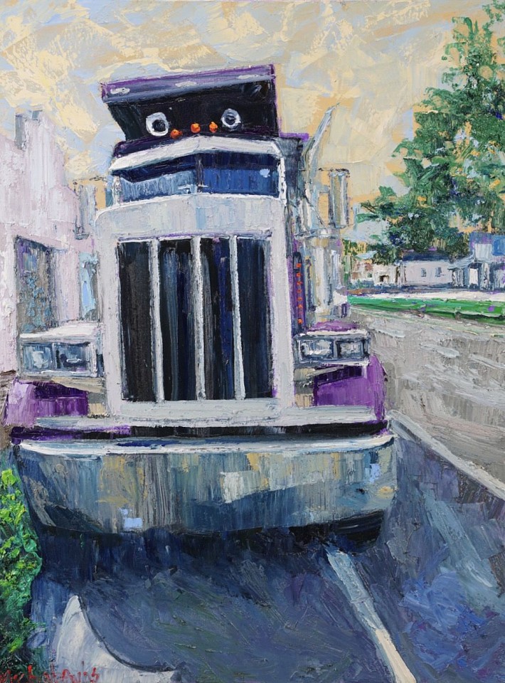 James Michalopoulos, Moving Violation
Oil on Canvas, 48 x 36 in.
$13,950