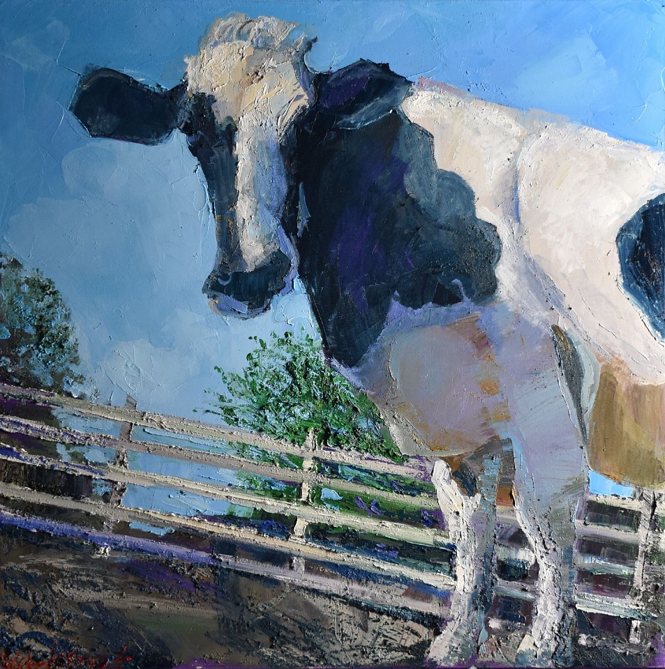 James Michalopoulos, Half a Cow is Better than None
Oil on Canvas, 36 x 36 in.
$11,900