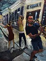 James Michalopoulos,  
Sax Maniac
2018, Oil on Canvas