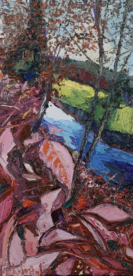 James Michalopoulos, Reflect Prespect
Oil on Canvas, 36 x 18 in.
$8,998