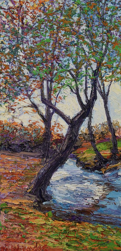 James Michalopoulos, Hook in the Brook
Oil on Canvas, 36 x 18 in.
$10,900