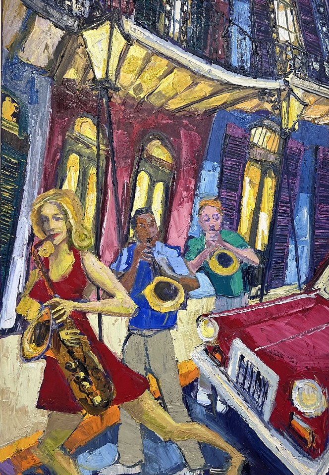 James Michalopoulos, Red Car Ramble
Oil on Canvas, 40 x 28 in.
$13,777.77