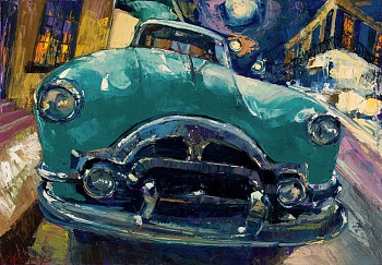 James Michalopoulos - Bilboa 27 1/2 x 39 1/2 in. $13,325