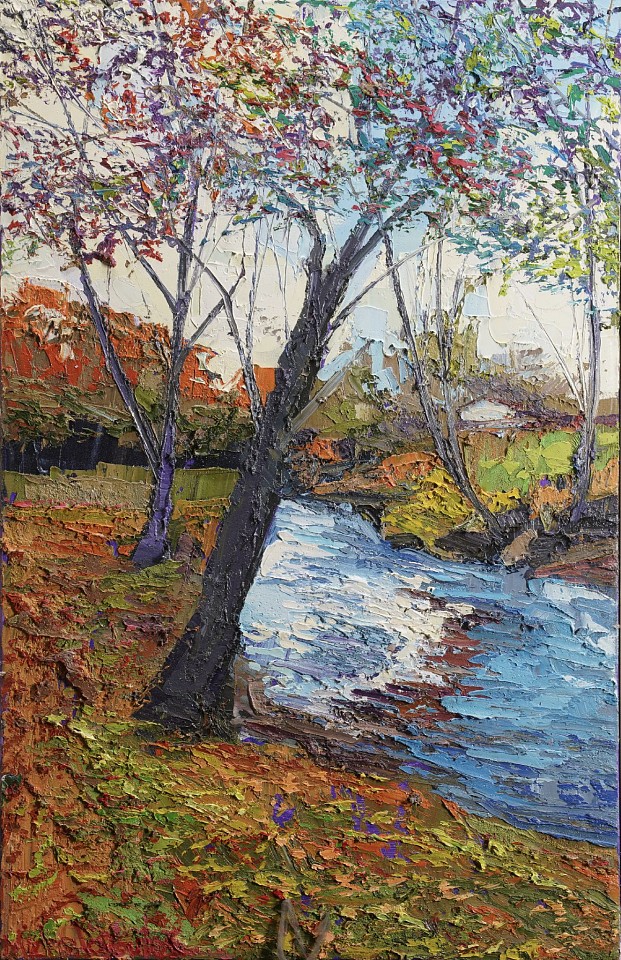 James Michalopoulos, Stream Themes
Oil on Canvas, 39 x 25 in.
$11,750