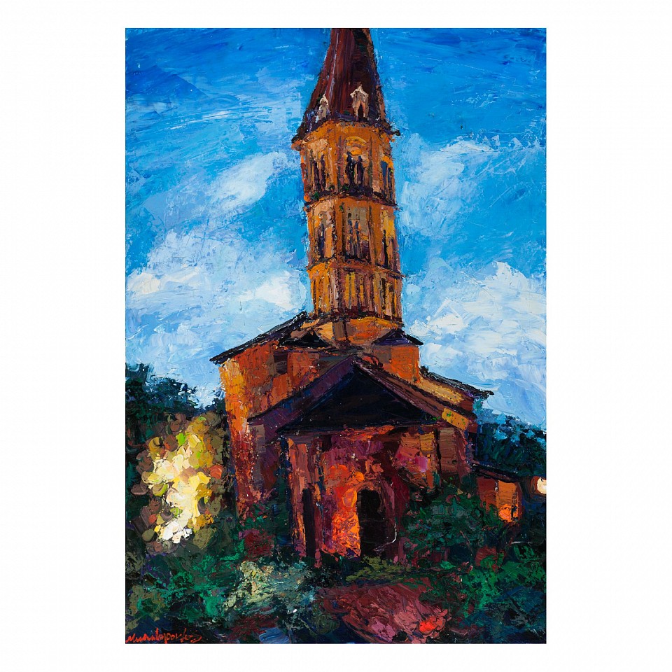 James Michalopoulos, L'Eglise sur la gauche
Oil on Canvas, 51 1/2 x 35 in.
$17,777