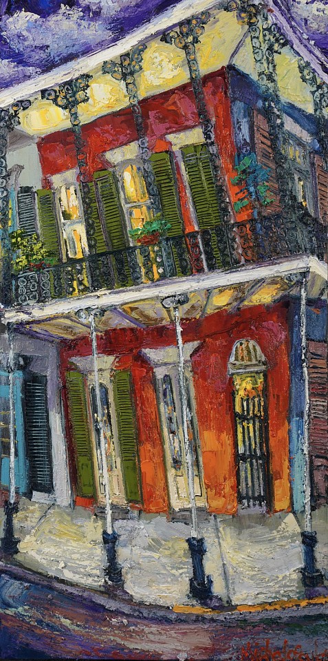 James Michalopoulos, Piece of Work
Oil on Canvas, 48 x 24 in.
$15,900